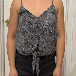 Floral Cropped Blouse